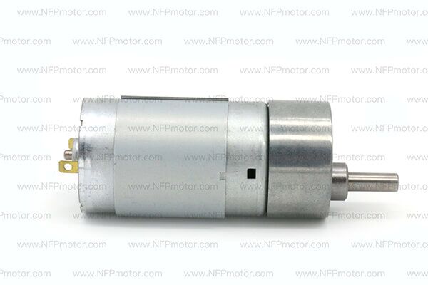 37mm DC Gearmotor – 76mm Type Model NFP-JGB37-550 - PMD LLBOGRGGN 24Vブラケット 67RPM JGB37-555 ギアDC減速機 延長シャフト 高トルク 低騒音 調整可能速度